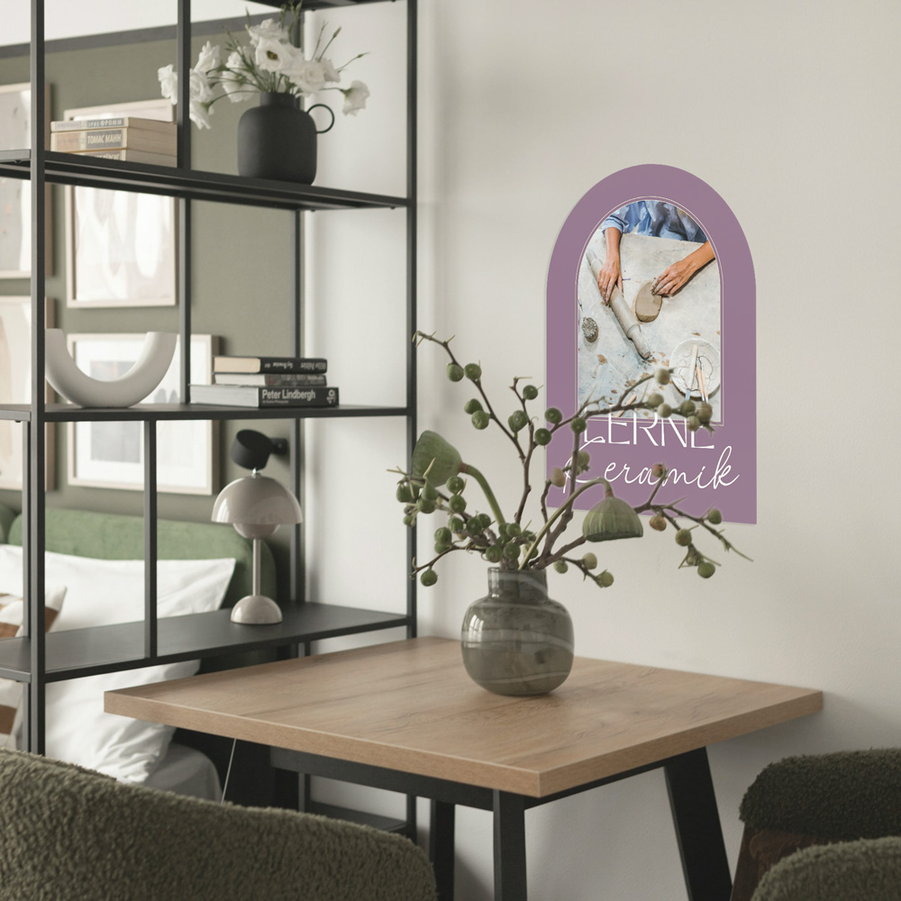 Imprimer des autocollants A3 pour le mure